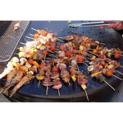 Evo Professional 30-Inch Wheeled Cart Flat-Top Grill