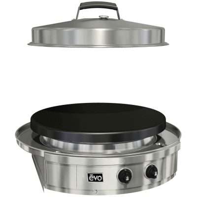 Evo Affinity 30G Built-In Flat-Top Propane Gas Grill - 10-0055-LP