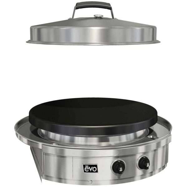 Evo Affinity 30G Built-In Flat-Top Propane Gas Grill - 10-0055-LP