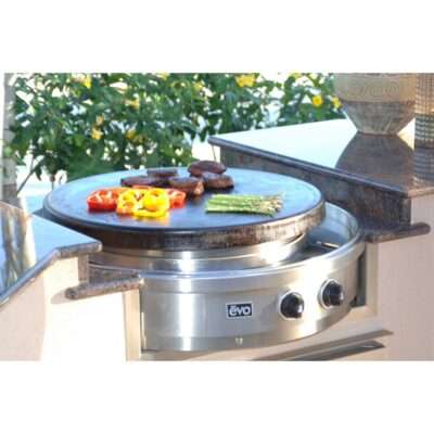 Evo Affinity 30G Built-In Flat-Top Propane Gas Grill - 10-0055-LP