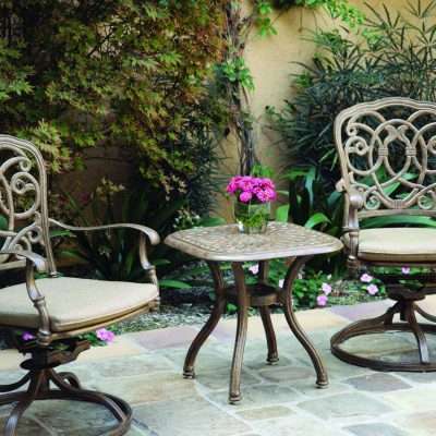 Darlee Florence 3 Piece Patio Bistro Set