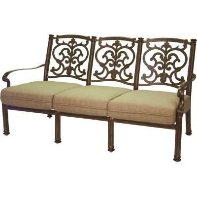 Darlee Santa Barbara 8 Piece Aluminum Conversation Seating Set