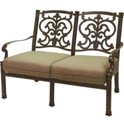 Darlee Santa Barbara 8 Piece Aluminum Conversation Seating Set