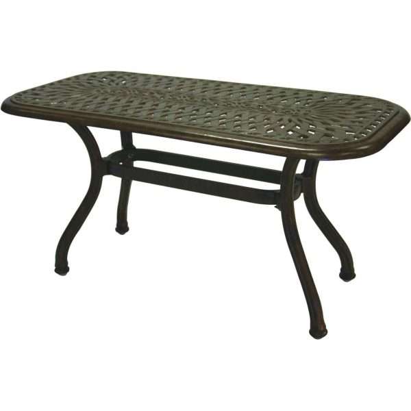 Darlee Santa Barbara 8 Piece Aluminum Conversation Seating Set