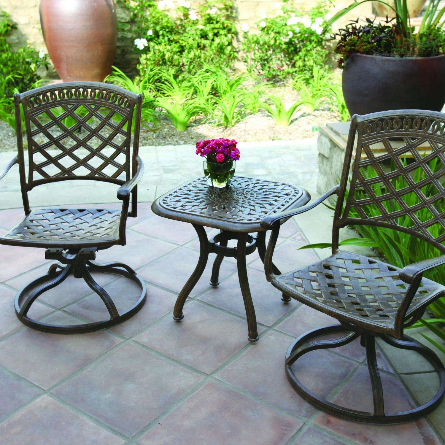 lowes patio bistro set