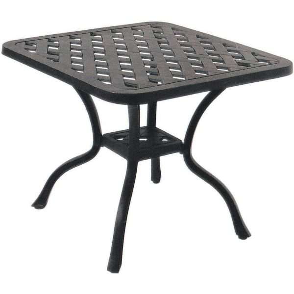 Darlee Santa Monica 5 Piece Aluminum Conversation Seating Set