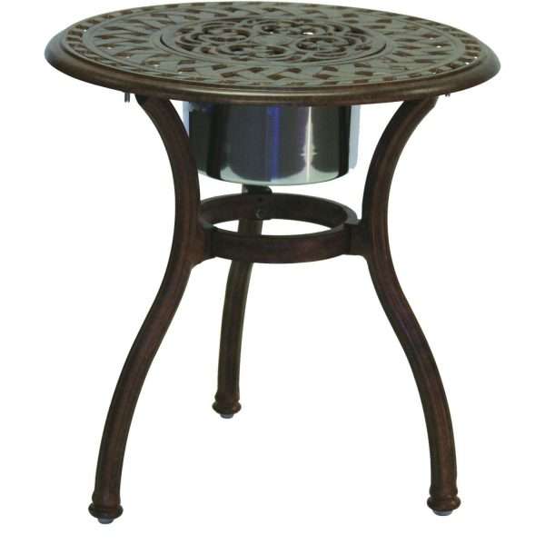 Darlee Victoria 3 Piece Resin Wicker Bistro Set