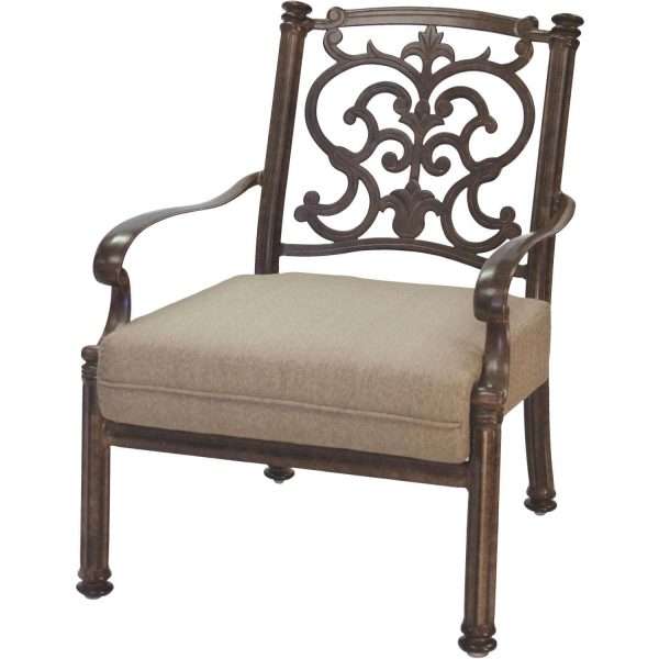 Darlee Santa Barbara 5 Piece Patio Fire Pit Set