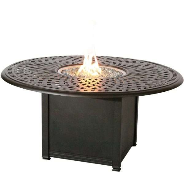 Darlee Santa Barbara 5 Piece Patio Fire Pit Set