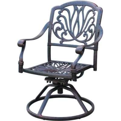Darlee Elisabeth 3 Piece Cast Aluminum Patio Bistro Set