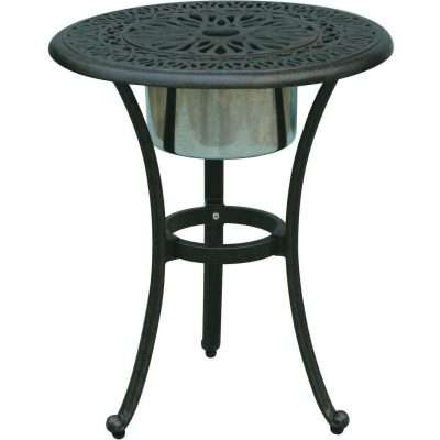 Darlee Elisabeth 3 Piece Cast Aluminum Patio Bistro Set