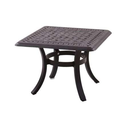 Darlee Santa Anita 3 Piece Aluminum Patio Conversation Seating Set