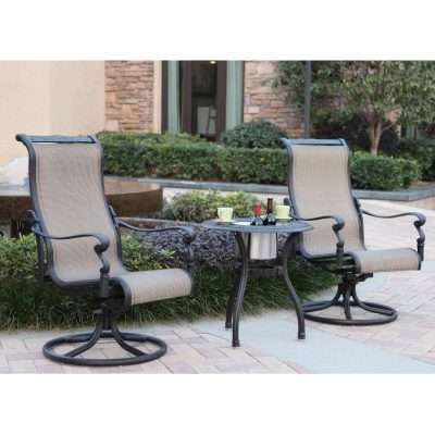 Darlee Monterey 3 Piece Bistro Set