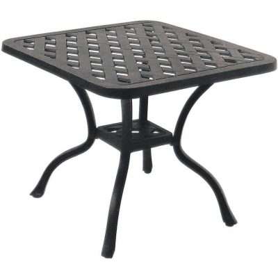 Darlee Nassau 8 Piece Cast Aluminum Conversation Seating Set