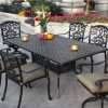 Darlee Santa Monica 7 Piece Cast Aluminum Patio Dining Set