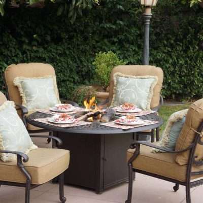 5 piece fire pit set deals