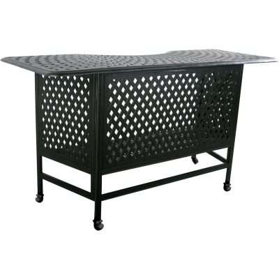 Darlee Series 60 Cast Aluminum Patio Party Bar