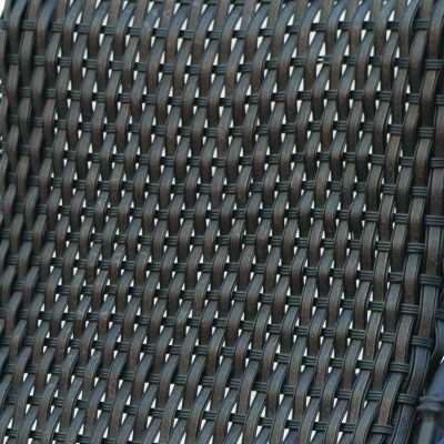 Darlee Victoria 3 Piece Resin Wicker Patio Bar Set