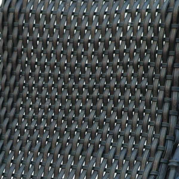 Darlee Victoria 3 Piece Resin Wicker Patio Bar Set