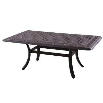 Darlee Santa Anita 6 Piece Aluminum Patio Conversation Seating Set
