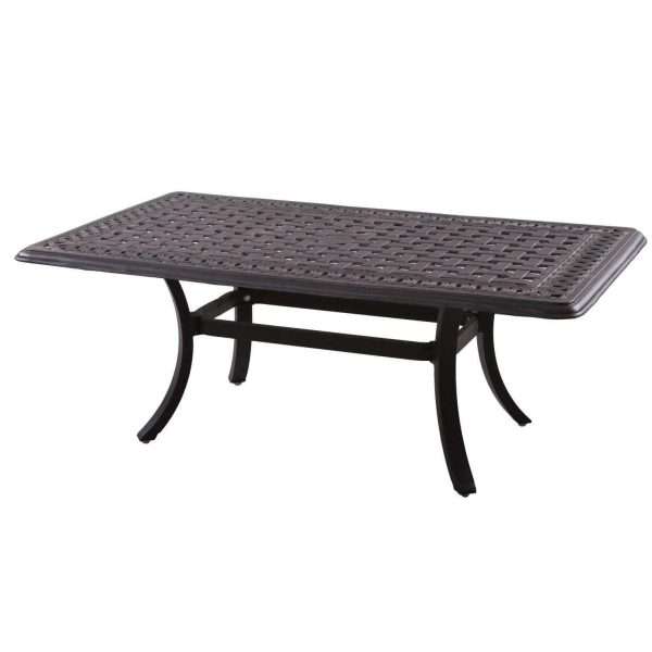 Darlee Santa Anita 6 Piece Aluminum Patio Conversation Seating Set