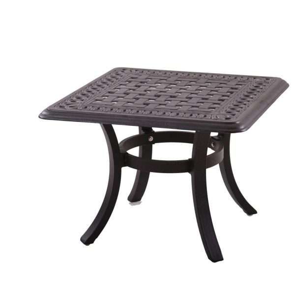 Darlee Santa Anita 6 Piece Aluminum Patio Conversation Seating Set