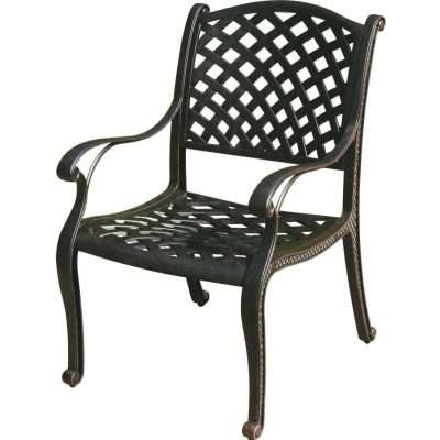 Darlee Nassau 7 Piece Cast Aluminum Patio Dining Set