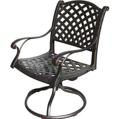 Darlee Nassau 7 Piece Cast Aluminum Patio Dining Set