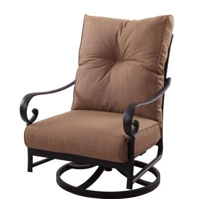 Darlee Santa Anita 5 Piece Aluminum Large Ottoman Patio Set