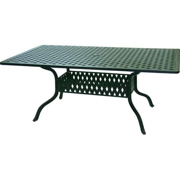 Darlee Charleston 7 Piece Cast Aluminum Patio Dining Set