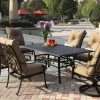 Darlee Santa Anita 7 Piece Cast Aluminum Patio Dining Set