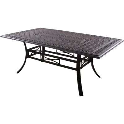 Darlee Santa Anita 7 Piece Cast Aluminum Patio Dining Set