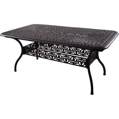 Darlee Series 60 Aluminum Patio Extension Dining Table