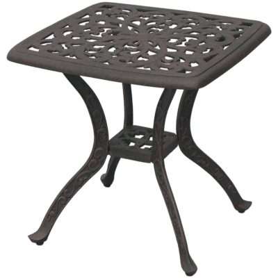 Darlee Santa Monica 7 Piece Aluminum Conversation Seating Set