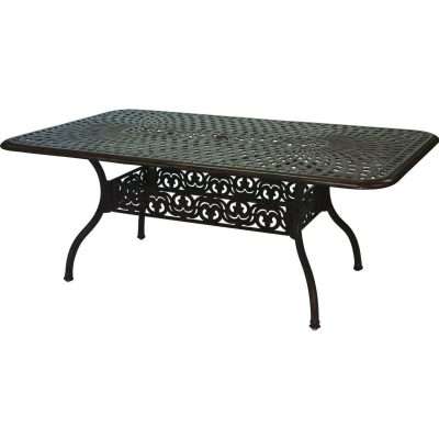 Darlee Santa Barbara 7 Piece Cast Aluminum Patio Dining Set