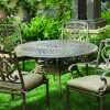 Darlee Santa Barbara 5 Piece Cast Aluminum Patio Dining Set