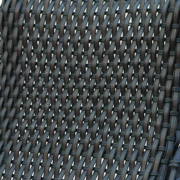 Darlee Victoria Espresso Resin Wicker Finish
