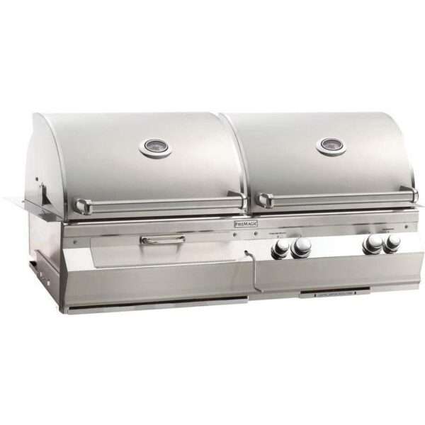 Fire Magic Aurora A830i Gas And Charcoal Combo Grill