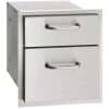 Fire Magic Select 14-Inch Double Access Drawer