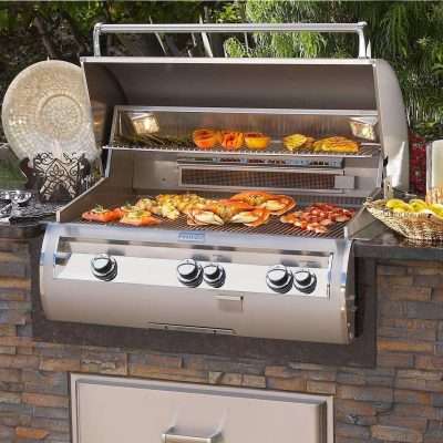 Fire Magic Echelon Diamond E660i A Series Built-in Grill - Lifestyle View