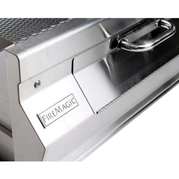 Fire Magic Charcoal Grills Legacy Smoker Grill - Close Up of Front