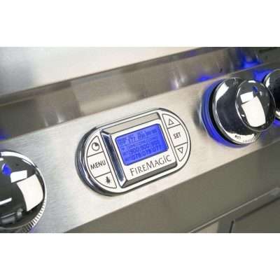 Fire Magic Echelon Diamond E660i Propane Gas Grill - Chrome Digital Thermometer