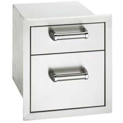 Fire Magic 14-Inch Double Access Drawer