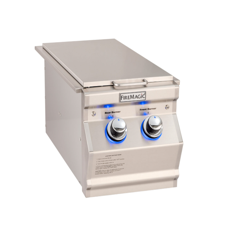 Fire Magic Aurora Built-In Double Side Burner - 32817 Fire Magic Aurora Built-In Double Side Burner - 32817