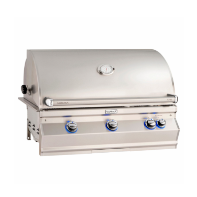 Fire Magic Aurora A790i 36-Inch Built-In Natural Gas Grill With Analog Thermometer And Rotisserie - A790i-8EAN