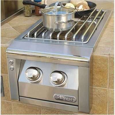 Alfresco Double Side Burner