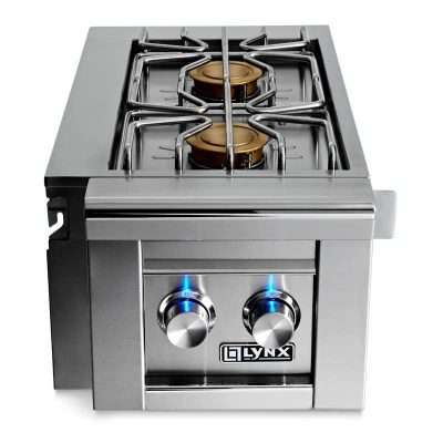 Lynx Professional Cart Mount Double Side Burner