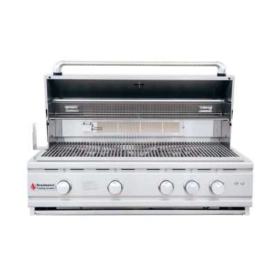 RCS Cutlass Pro 38-Inch Built-In Gas Grill Open