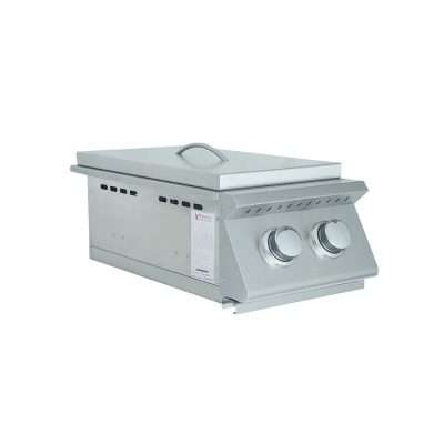 RCS Premier Series Built-In Double Side Burner side lid