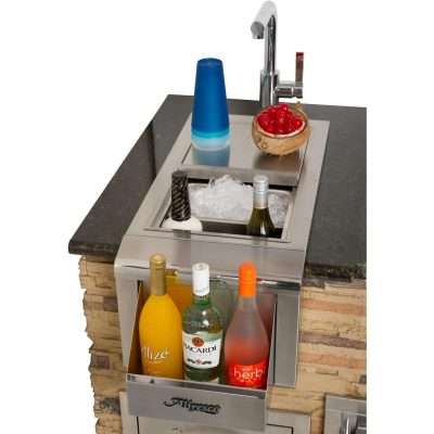Alfresco 14-Inch Versa Bartender Set Up